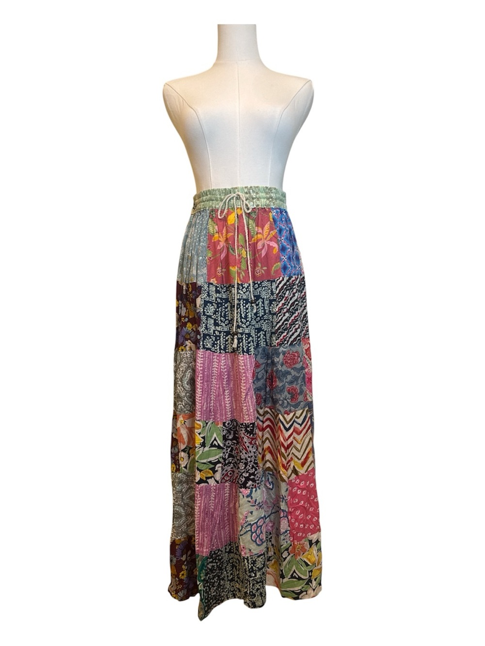 NWT Kathmandu Imports Patchwork Maxi Skirt - OSFA